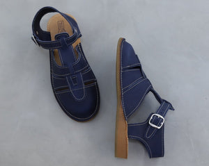 Shake Closed Texas Sandals - Navy