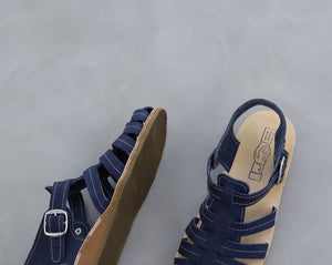 Shake Open Texas Sandals - Navy