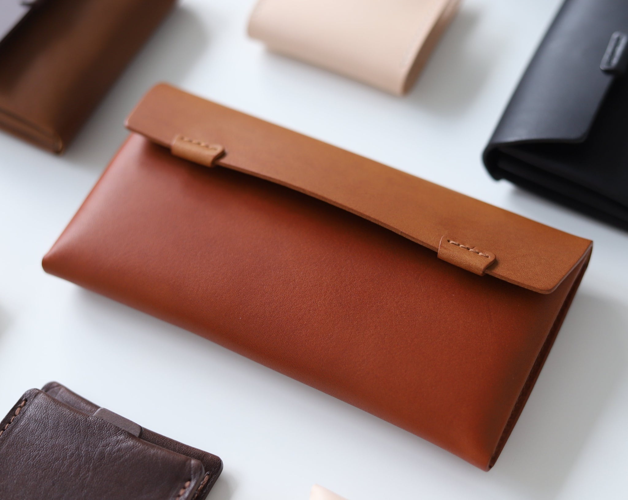 Long Wallet - Brown - STW-01
