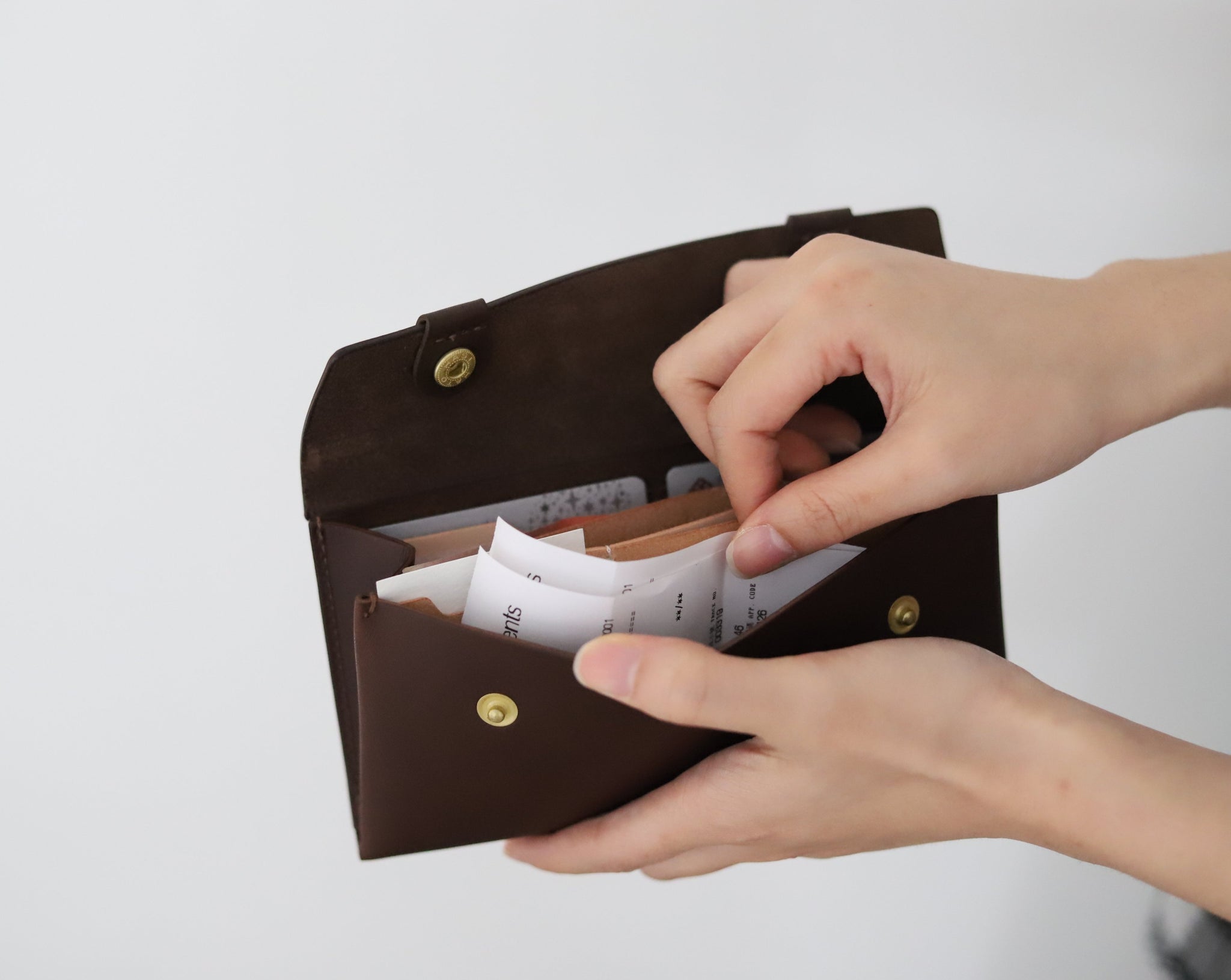 Long Wallet - Dark Brown - STW-01