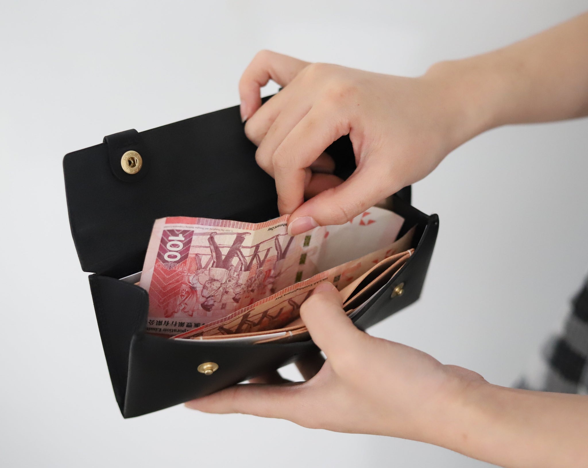 Long Wallet - Dark Brown - STW-01