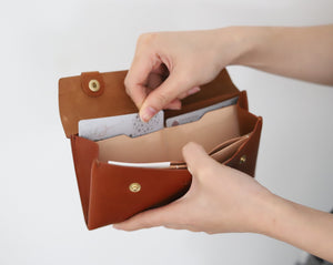 Long Wallet - Brown - STW-01