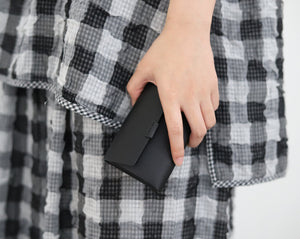 Compact Wallet - Black - STW-05