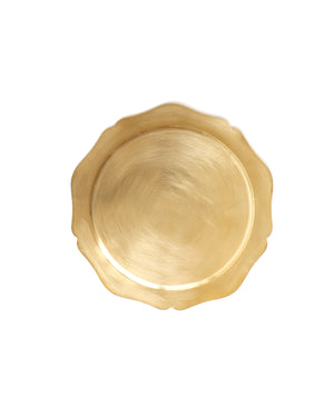 Brass Tray Flower Shaped