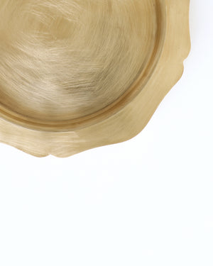 Brass Tray Flower Shaped