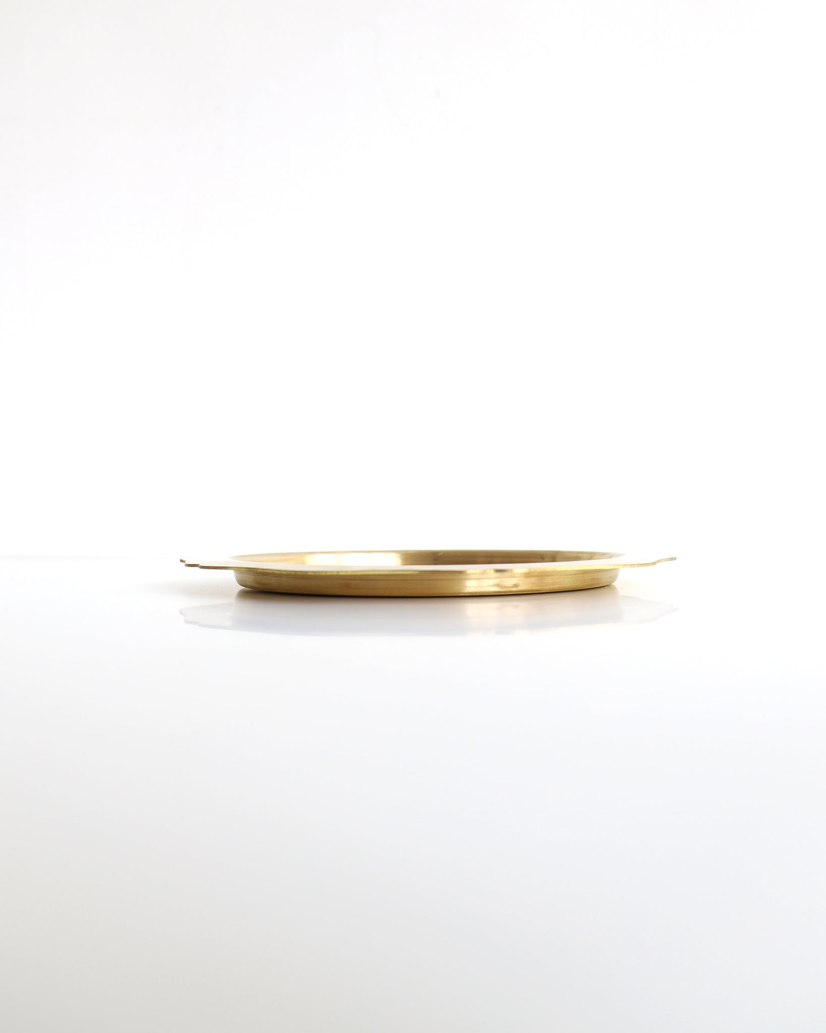 Brass Tray Flower Shaped