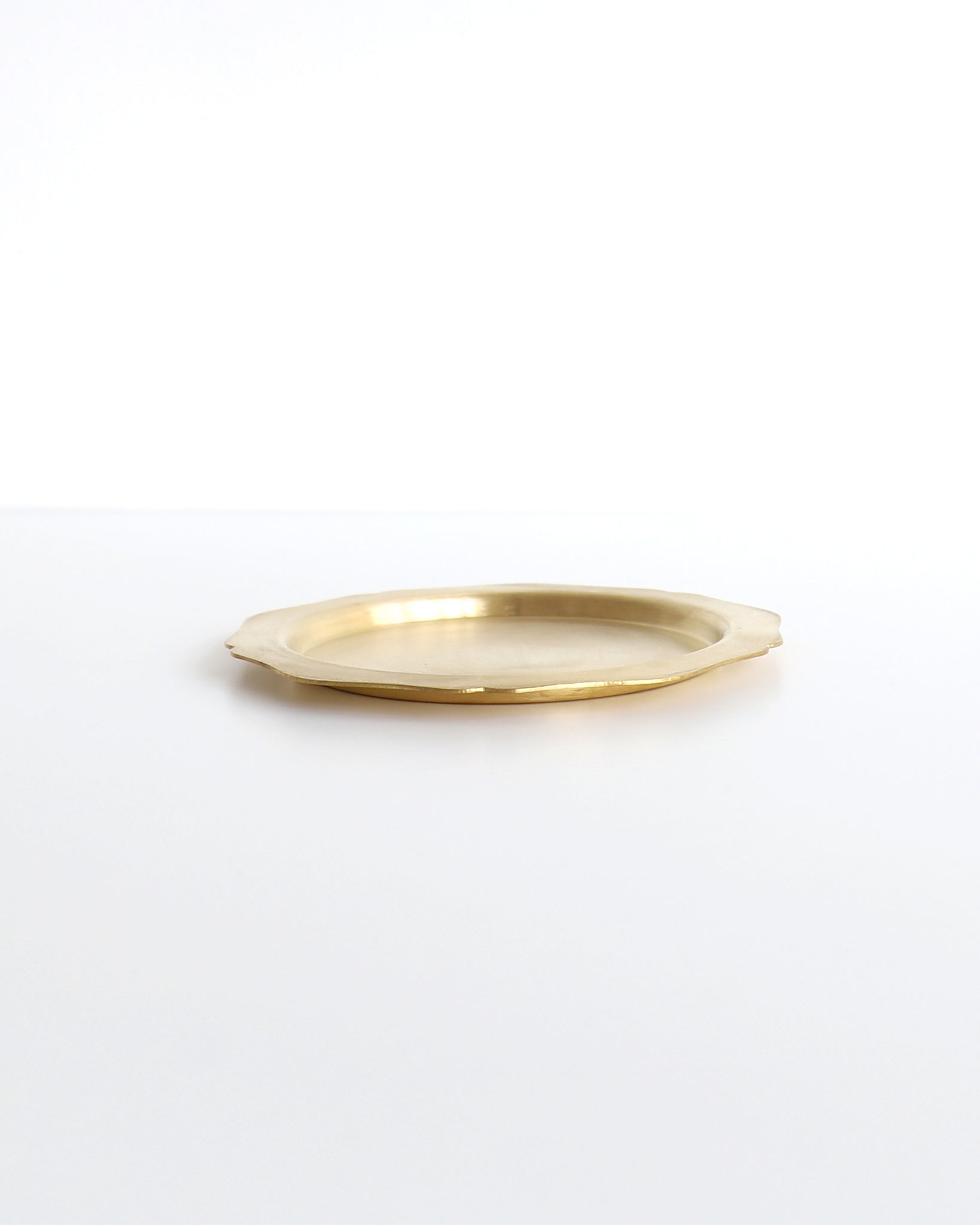 Brass Tray Flower Shaped