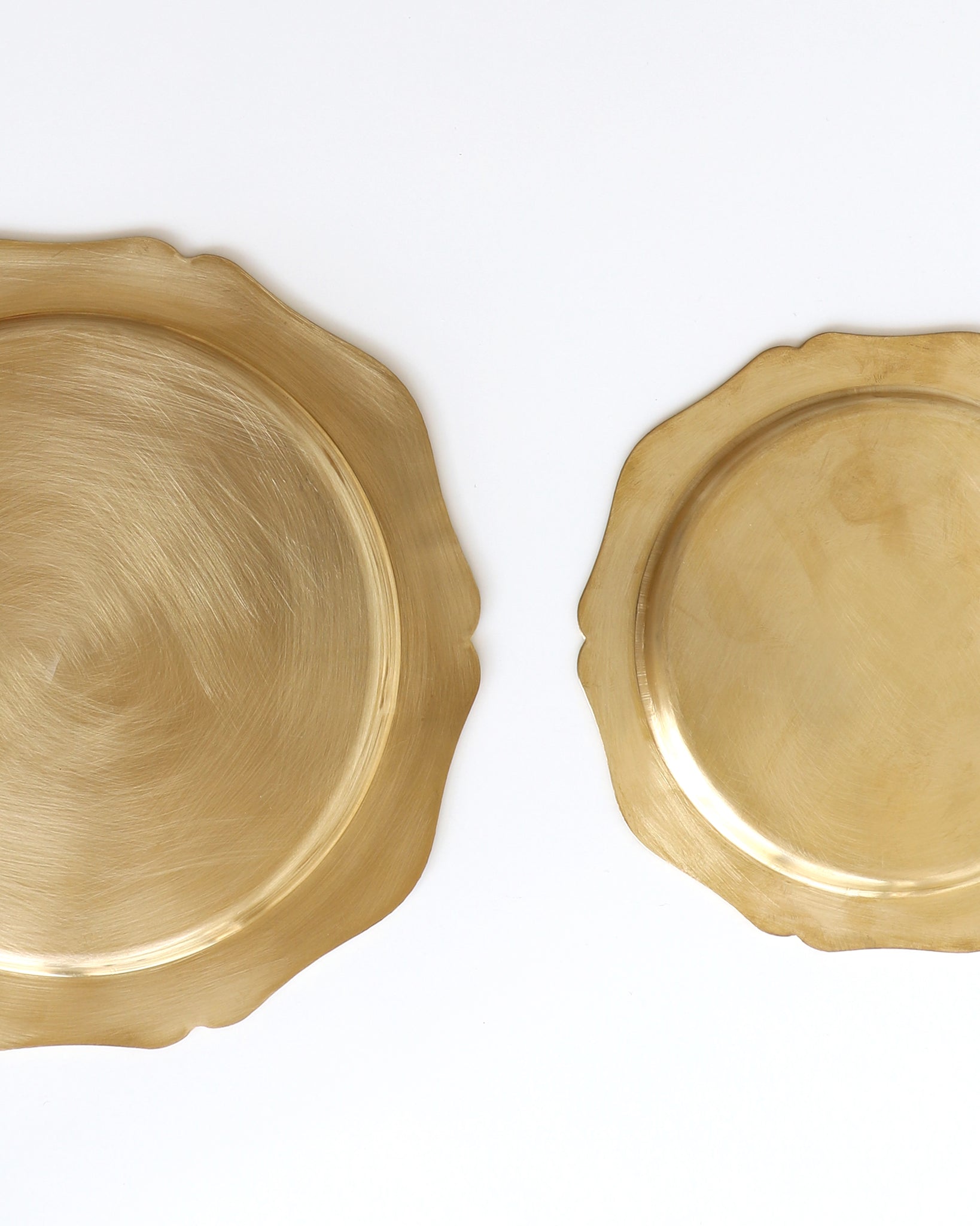 Brass Tray Flower Shaped