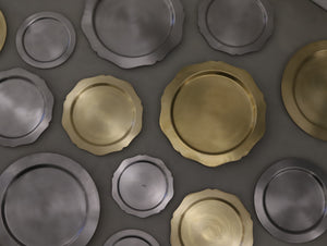 Brass Tray Flower Shaped