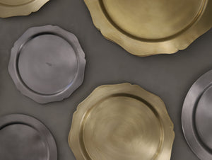 Brass Tray Flower Shaped