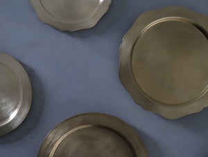 Brass Tray Flower Shaped