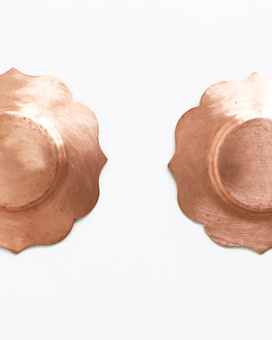 Saucer Flower Shaped - Copper