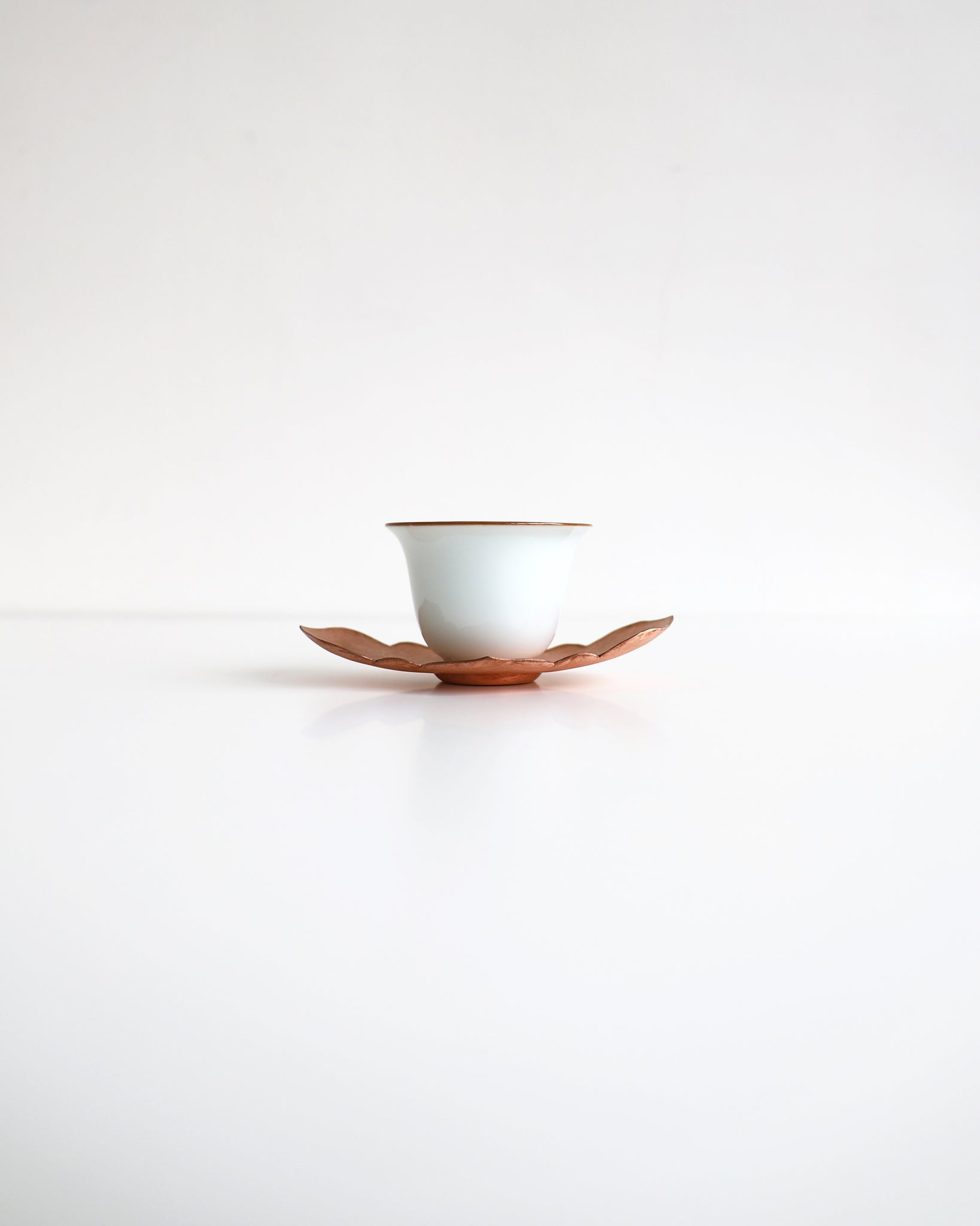 Saucer "Kenmokko" - Copper