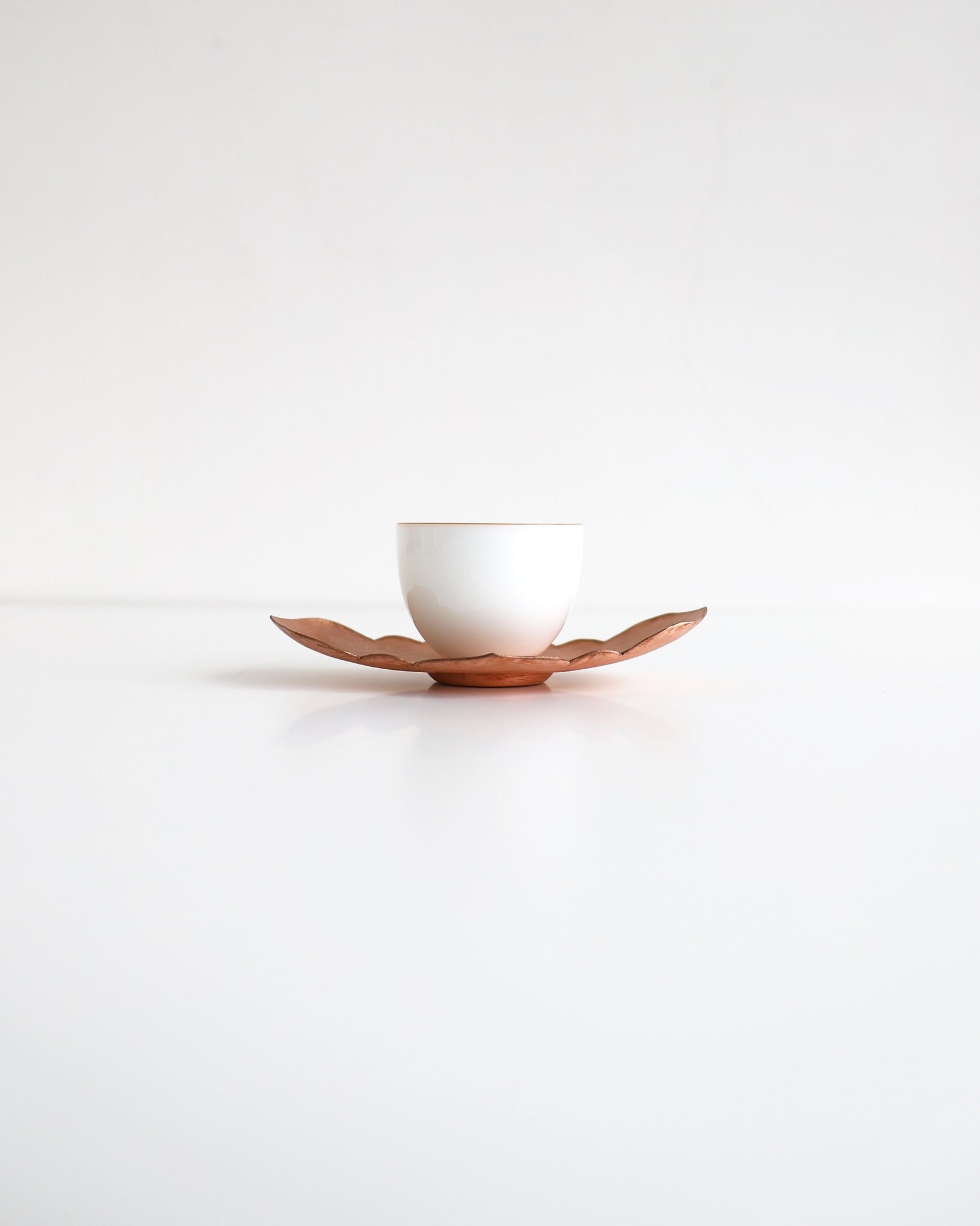 Saucer "Kenmokko" - Copper