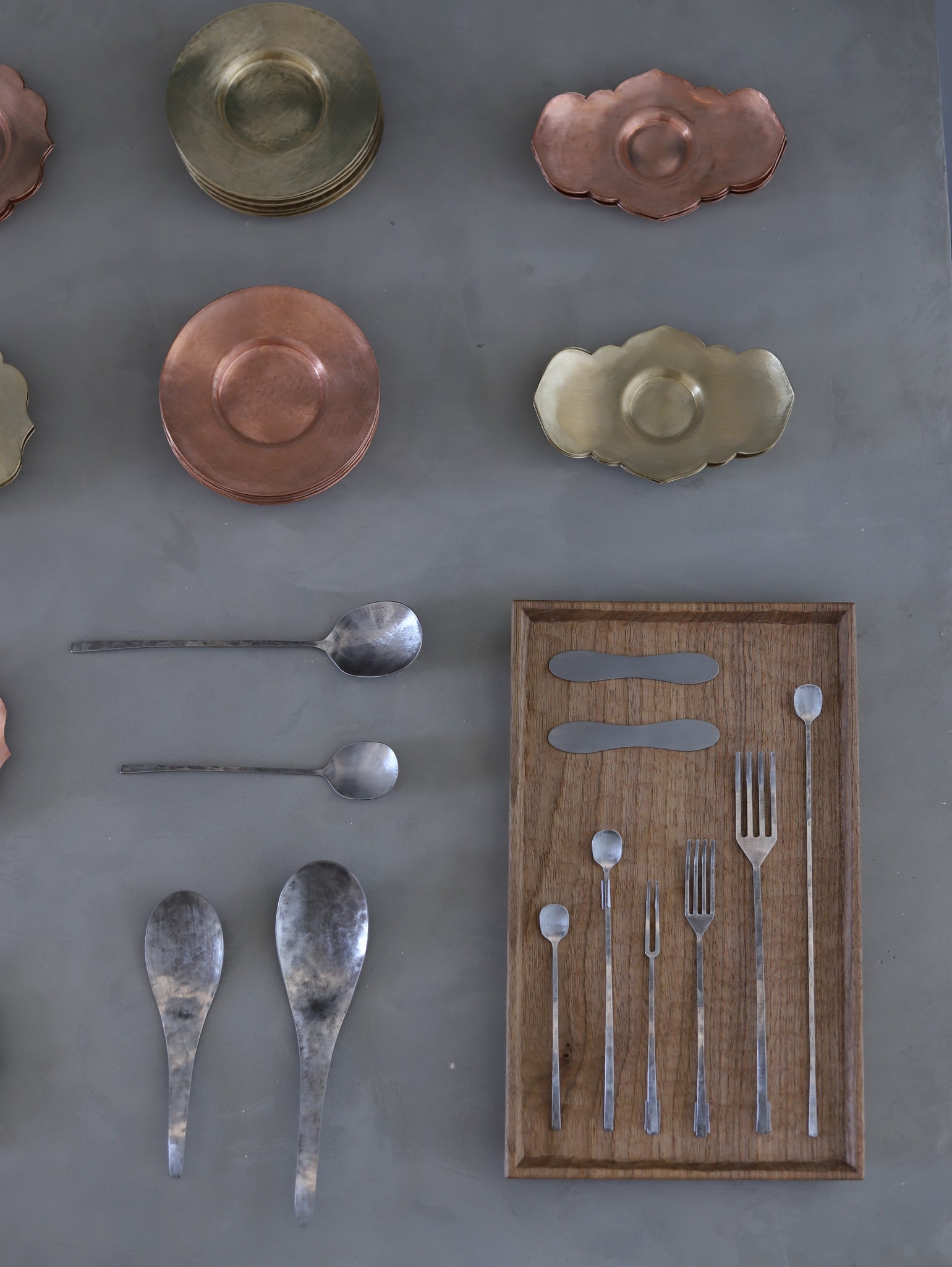 Saucer "Kenmokko" - Copper