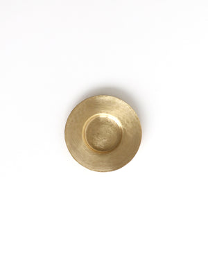 Saucer Round - Brass