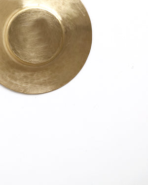 Saucer Round - Brass