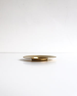 Saucer Round - Brass