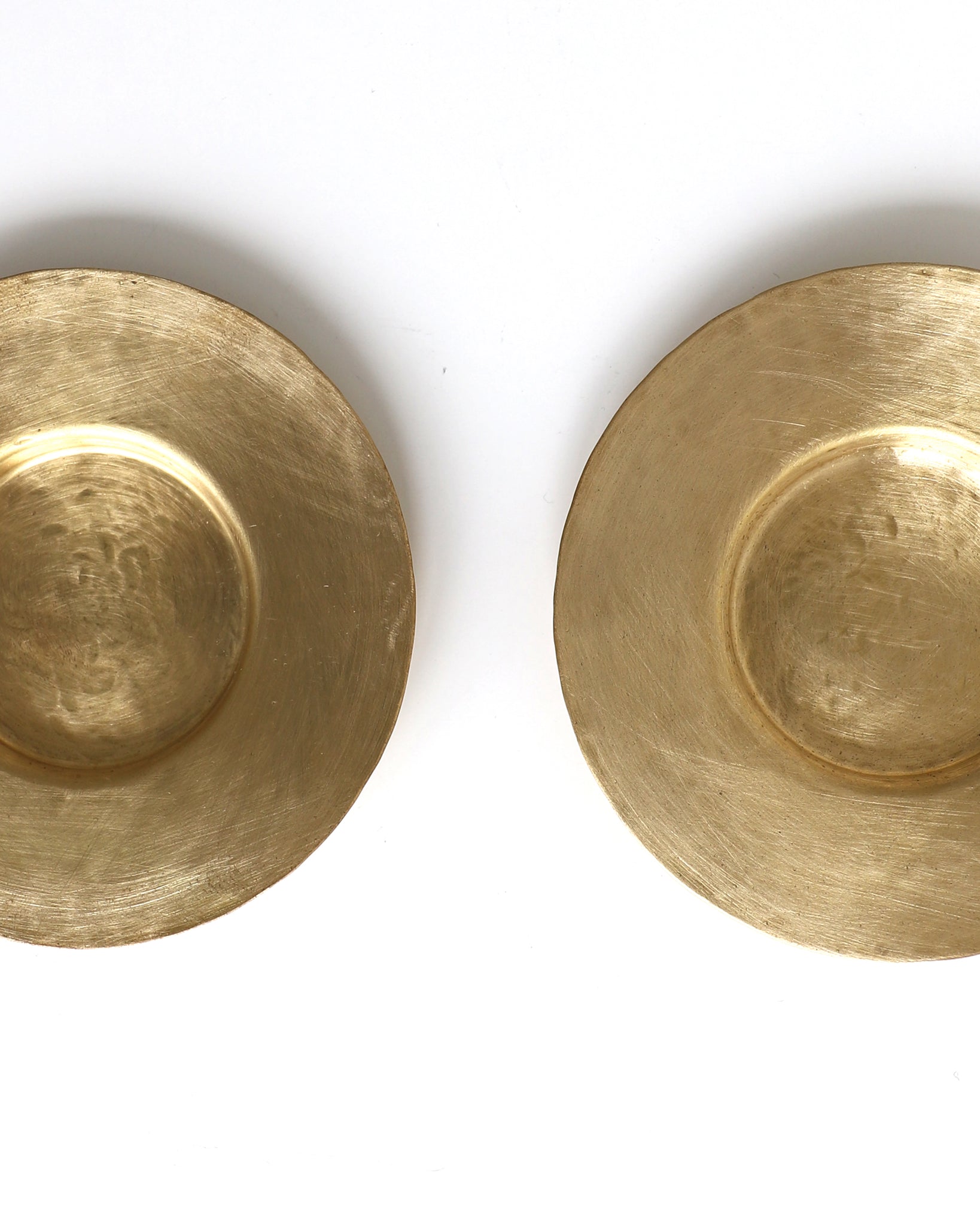 Saucer Round - Brass