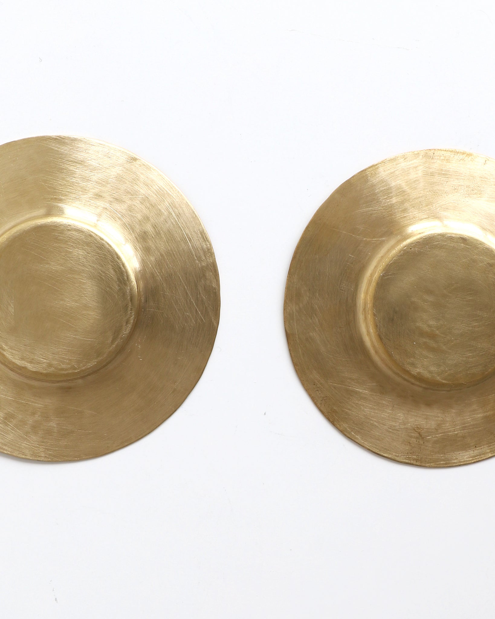 Saucer Round - Brass