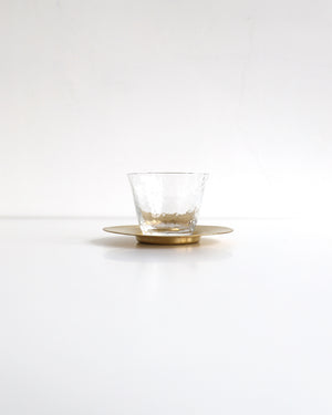 Saucer Round - Brass