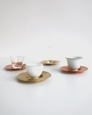 Saucer Round - Brass