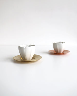 Saucer Round - Brass