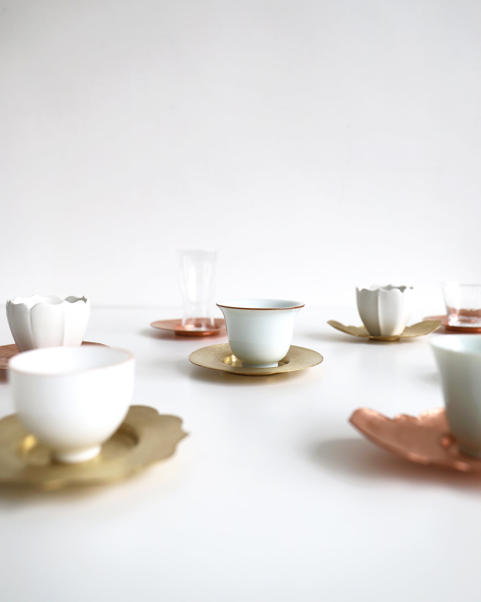 Saucer Round - Brass