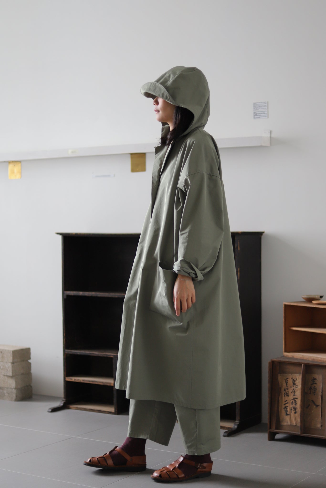 Light Goodday Rain Coat with hoodie- Rain Army