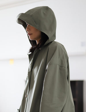 Light Goodday Rain Coat with hoodie- Rain Army